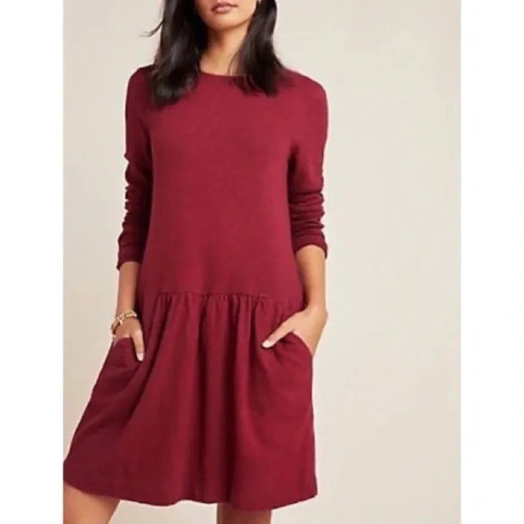 Anthropologie T.La • Melissa Drop-Waist Dress - Picture 1 of 7